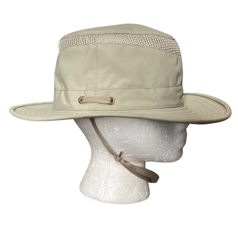 Tilley‎ Endurables Style LTM5 Airflo Hat Sz 7-1/8 Khaki Olive/KHOL #116P